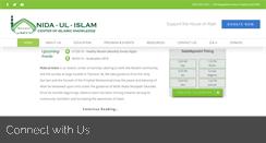 Desktop Screenshot of nidaulislam.org